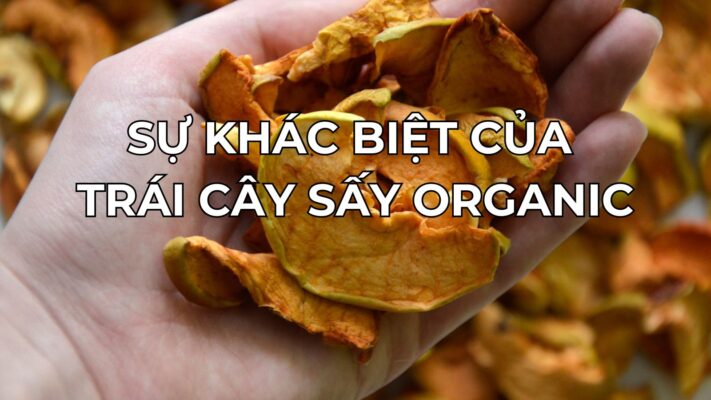 Sự Khác Biệt Của Trái Cây Sấy Organic Và Trái Cây Sấy Thường 1