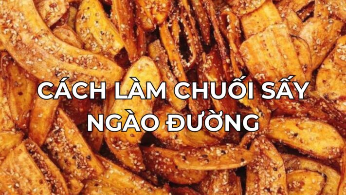 Cách Làm Chuối Sấy Ngào Đường Cùng Tiệm Nhà Hika 3